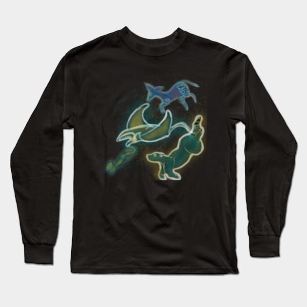 Spirit Animals Long Sleeve T-Shirt by Saphyre91